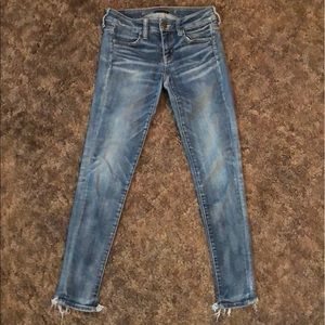 Super low rise jegging